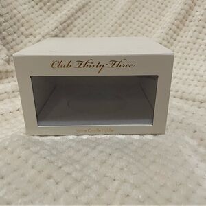 Disneyland Club Thirty-Three Votive Candle Holder Box ONLY